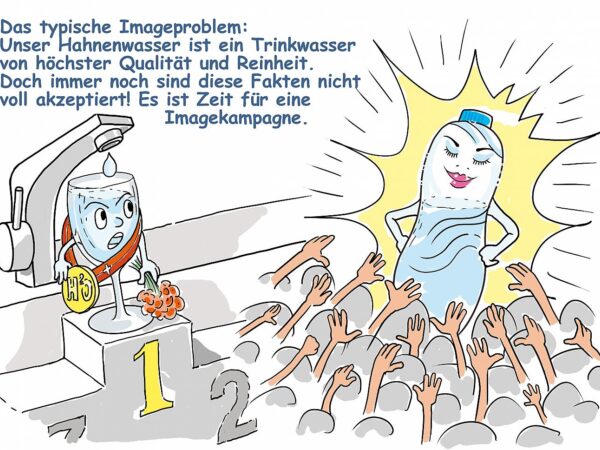 Cartoon Wasser