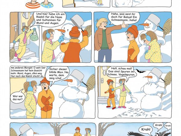 Comic 5 Schneemann